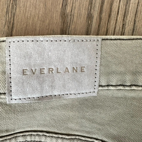 Everlane The Way High Jean Sage Green Size 27 Short - Picture 8 of 9